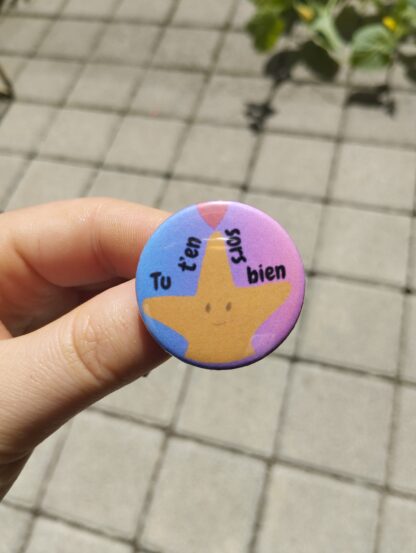 Tu t’en sors bien - badge