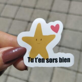 Tu t’en sors bien