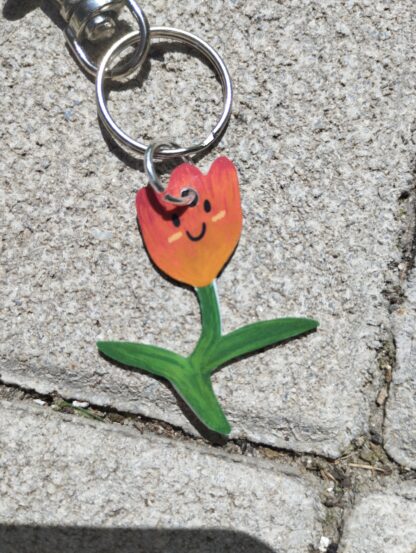 Porte clefs tulipe – Image 2