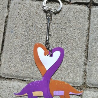 Porte clefs dino