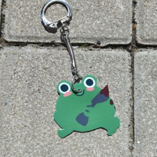 Porte clefs grenouille