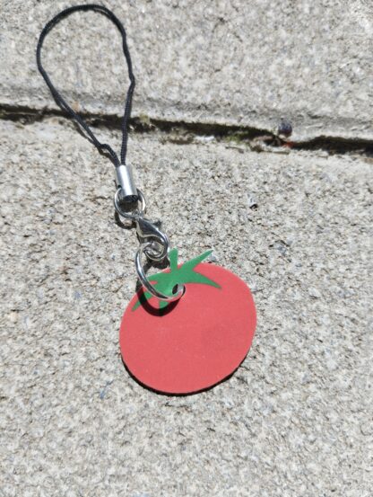Bijou de téléphone tomate