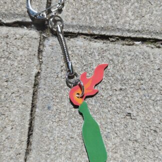 Porte clefs molotov