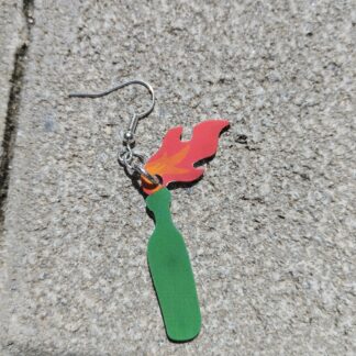 Boucle d’oreille molotov