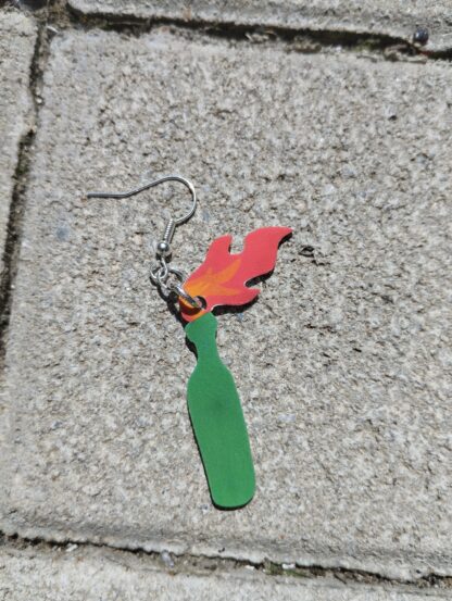 Boucle d’oreille molotov