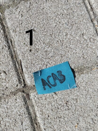 Patch à coudre « ACAB » – Image 2