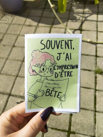 Souvent, j'ai l'impression d'être bête (zine)