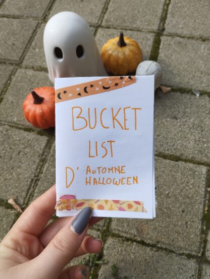 Bucketlist d'automne/halloween
