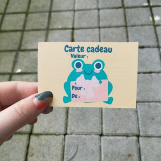 Carte cadeau