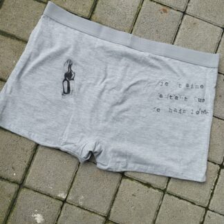 Boxer "je t'aime autant que je hais l'état"