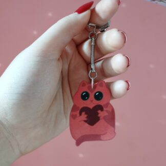 Porte clef chat