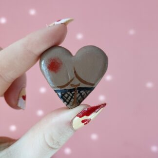 Magnet fesses résille